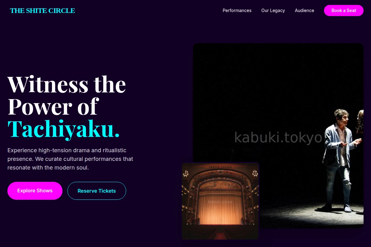 Tachiyaku Theater